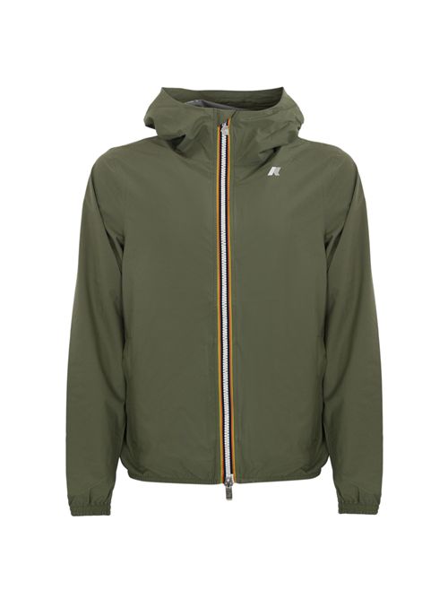 Giacca Jack Stretch Dot Green Lichen K-WAY | K5127QWV15